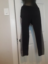 Ambiance Black and Gray legging Sz L