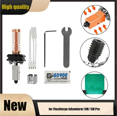 0.4mm Hotend Kits For Flashforge Adventurer 5M Series AD5M Pro 3D Printer FS