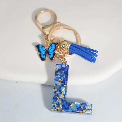 Portachiavi Figurina A-Z Iniziali Resina Multicolore Moderno Intagliato Piccola Novità Decò - Foto 37 di 46