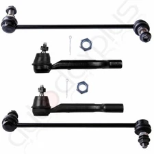 4pc Tie Rod End Stabilizer Bar Link Suspension Kit For 2008-13 Nissan Rogue