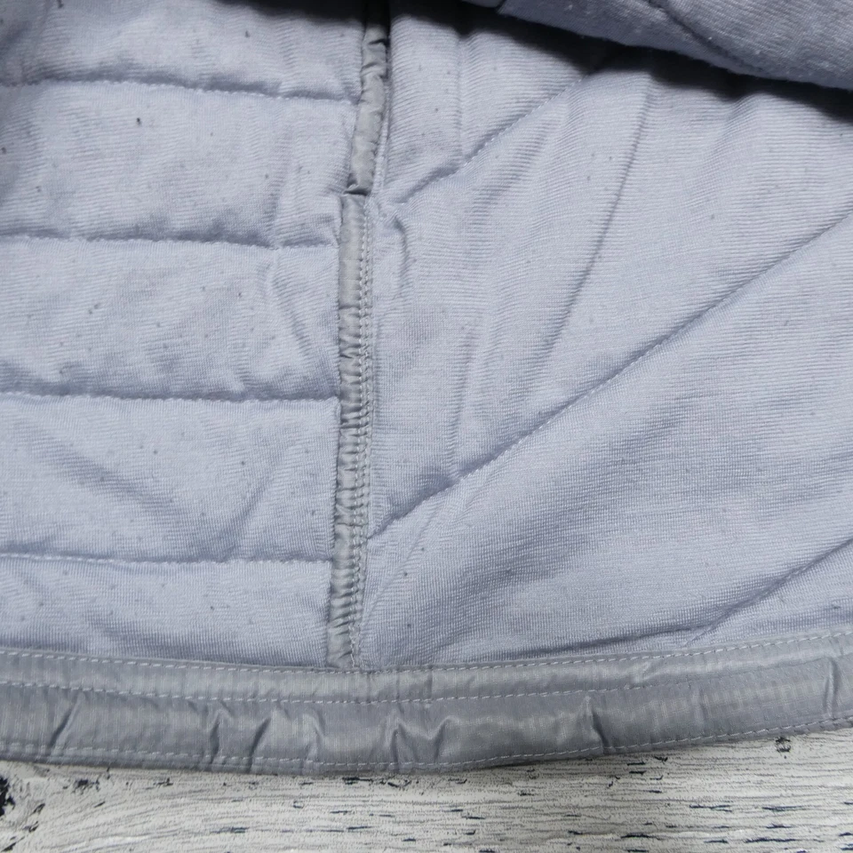 Falda acolchada Smartwool talla mediana gris lana merino forrada y aislada nieve Foto 4 de 4