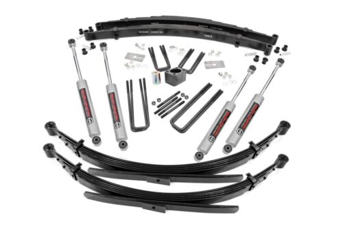 Rough Country 4" Lift Kit for 1970-1974 Dodge W100/W200/W300 | Dana 60 - 331.20