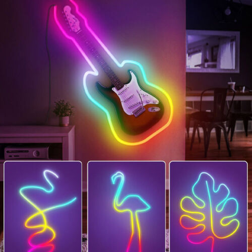 WS2812B 5V WS2811 12V 24V RGB LED Neon Strip light waterproof Dream full color - Picture 14 of 21
