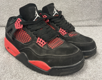 Size 7 - Jordan 4 Retro Mid Red Thunder 195869191744| eBay