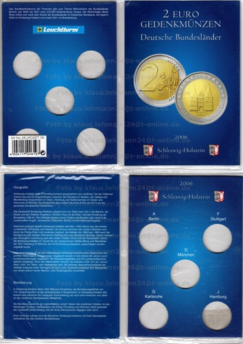 Leuchtturm Sammelkarten für 5x 2,00€, AUSWAHL 2006-2022, auch Neutral/8er Sätze - Bild 6 von 19