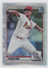 2020 Bowman Chrome Prospects Mega Box Mojo Refractor Matthew Liberatore k7p