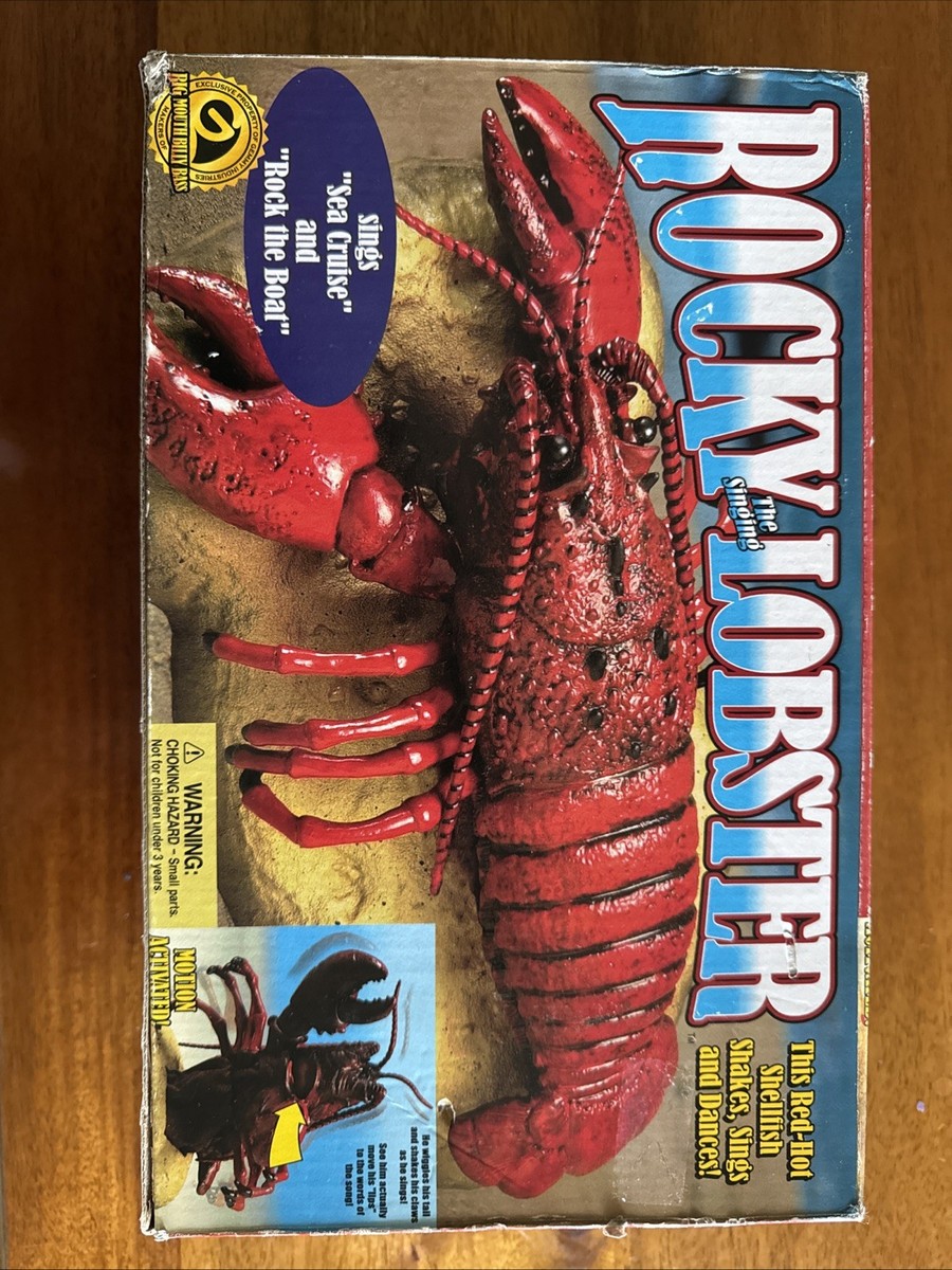 Gemmy Rocky The Singing Lobster - Red for sale online | eBay