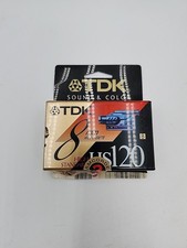 TDK 8MM Video Cassette HS120 High Standard NEW SEALED