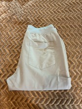 Mandala Petite Small Baby Blue Scrub Pants Drawstring Pockets