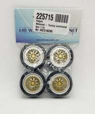 * Jantes BBS LM * Gold * NEO 1:18 * NEUF * Felgen Reifen Wheels Tyres *