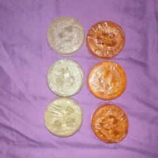 6x Loofah Soap Bars Orange  Coconut Relaxing Soothing Exfoliating 3.5 oz