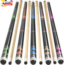 Pool Cue Stick Set 58 Inch Pool Cues 18 21Oz Canadian Maple Professional Billiar