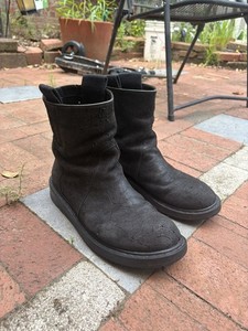 Blackmeans SUVSOLE Olive Suede Creeper Boots Men’s US 9 EUR 42 Platform Lace Up Creeper Boots | eBay main image 3