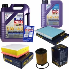 LIQUI MOLY Oil Filter Inspection Kit 6L 5W-40 For Opel Corsa D Combo Tour X12