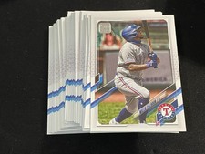 Lot of 200 Willie Calhoun 2021 Topps Series 1 Base Card Number 115
