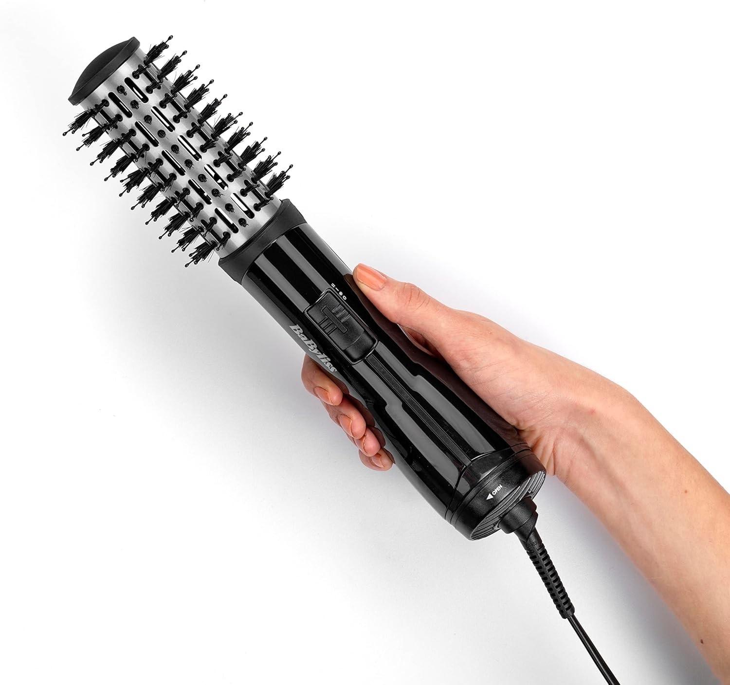 BaByliss Flawless Volume Hot Air Brush 50w With 38mm Ceramic Barrel 2764U