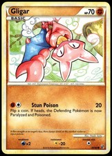 Gligar 49/90 Common HGSS Undaunted Pokemon LP
