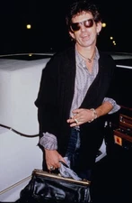 Keith Richards attends an event unspecified circa 1990s Historic Old Photo 1