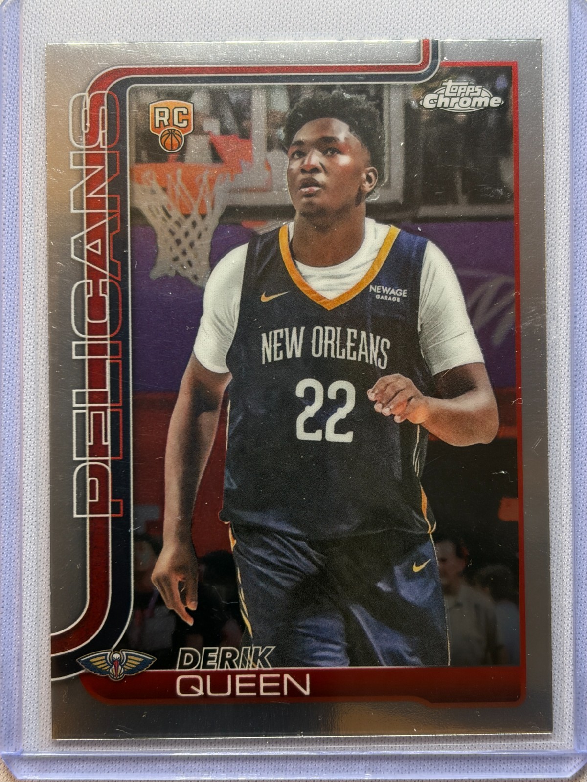 2025-26 Topps Chrome - Derik Queen #263 (RC)