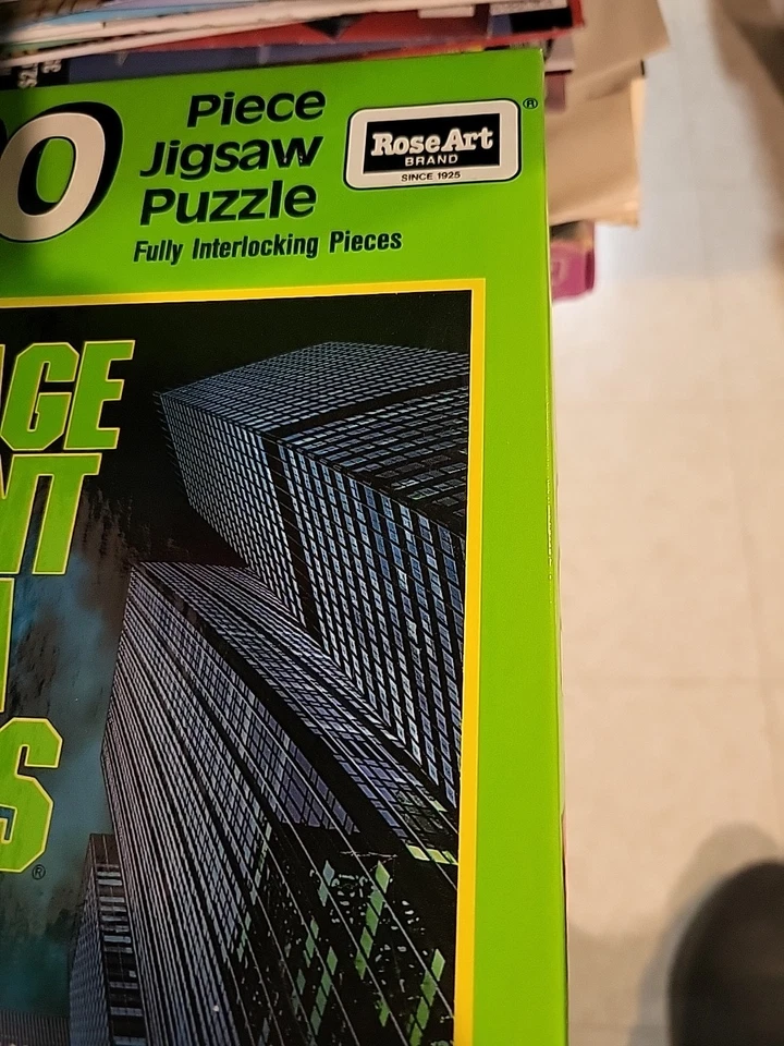 1990 Teenage Mutant Ninja Turtles TMNT 300 Piece Movie Poster Puzzle Sealed - Image 3 of 4