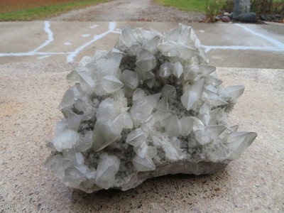 Rare Super Luster fluorescent Two Generation Dog Tooth Calcite from Mexico