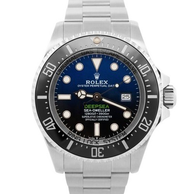 2019 PAPERS Rolex Sea-Dweller Deepsea 126660 JAMES CAMERON Blue Steel 44mm BOX