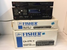Fisher CA-276 Studio Standard Stereo Amplifier & FM-276 AM/FM Tuner Set
