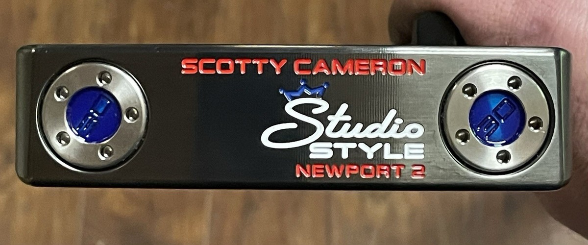 Scotty Cameron Studio Style Newport 2 Putter - New - Xtreme Dark