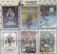Buffalo Bills All Serial Lot (12) Josh Allen, James Cook RC Auto, Kincaid, More!