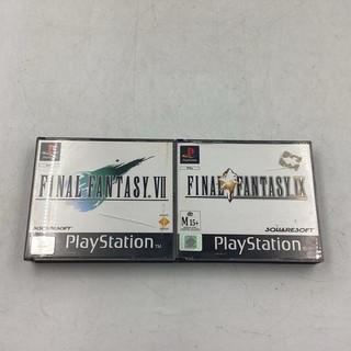 Final Fantasy VII IX PS1 PAL Squaresoft RPG Bundle TE#8633