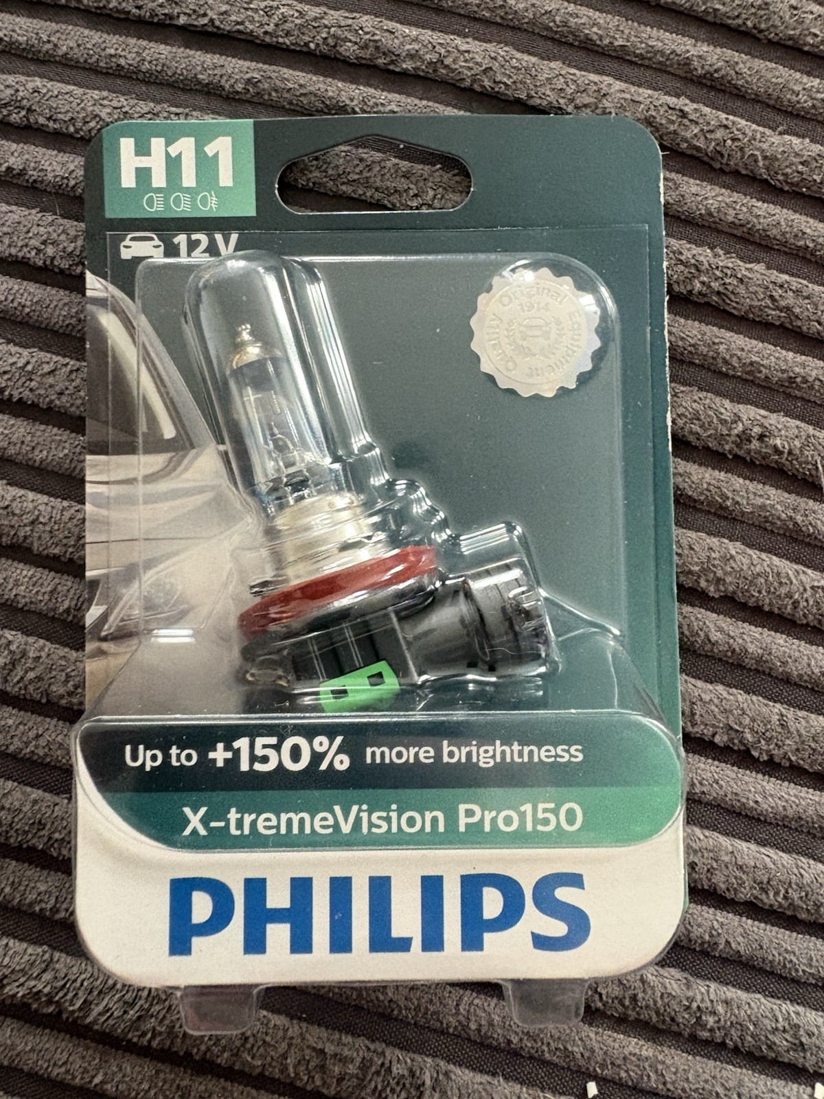 Philips X-tremeVision Pro150 Xtreme Vision Pro 150 Car Headlight Bulb H11 Single