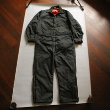 Walls Blizzard-Pruf Vintage Insulated Coveralls Green X-Large Regular 46-48 USA