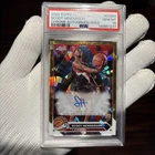 Scoot Henderson 2023-24 Topps Chrome Sapphire Gold Auto /50 RC PSA 10 GEM MINT