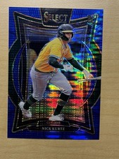 2025 Panini Select - Blue Pulsar Prizm - 77/99 Nick Kurtz RC - #63 (ROY)