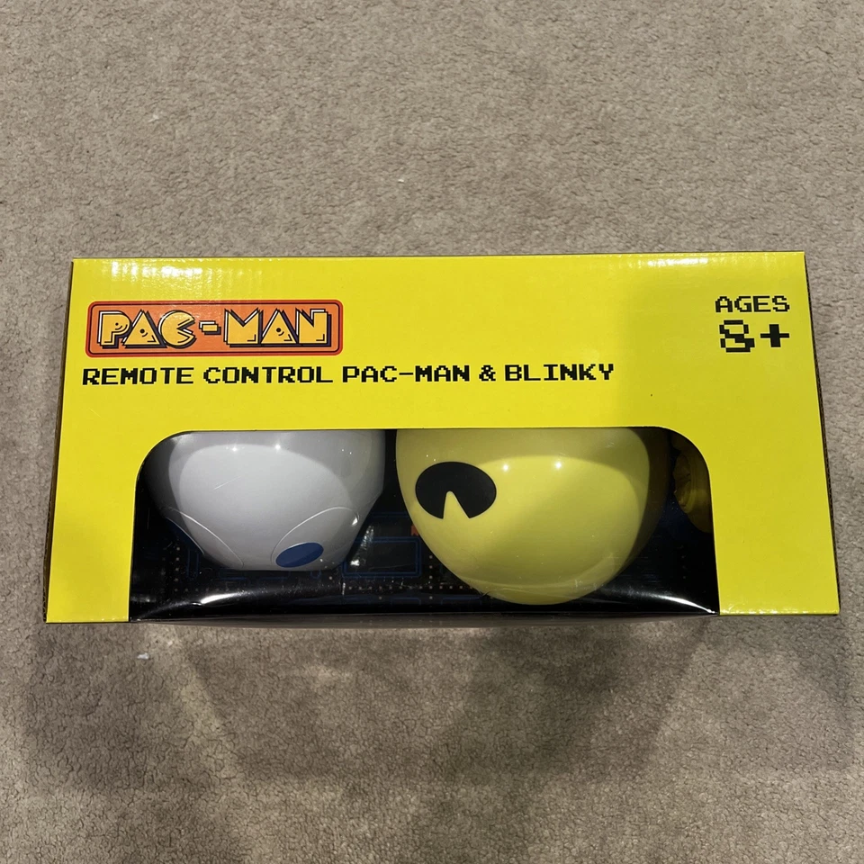 PAC-MAN + BLINKY GHOST LED Control Remoto Juguete Inalámbrico Bandai Namco Foto 3 de 4
