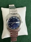Vintage Seiko LM LORD MATIC 5606-7140 Automatic Blue Dial 25J Day/Date