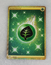 Erba Energia 283/264 NM/M Swsh08 Fusion Strike Secret Raro Oro Pokemon TCG