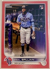 2022 Topps Update Series - Red SP #US8 Vidal Brujan (RC) /50