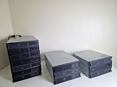 Pallet 26x APC Smart-UPS 3000 1500 SRT5KXLT Rackmount UPS  No Batteries - Tested