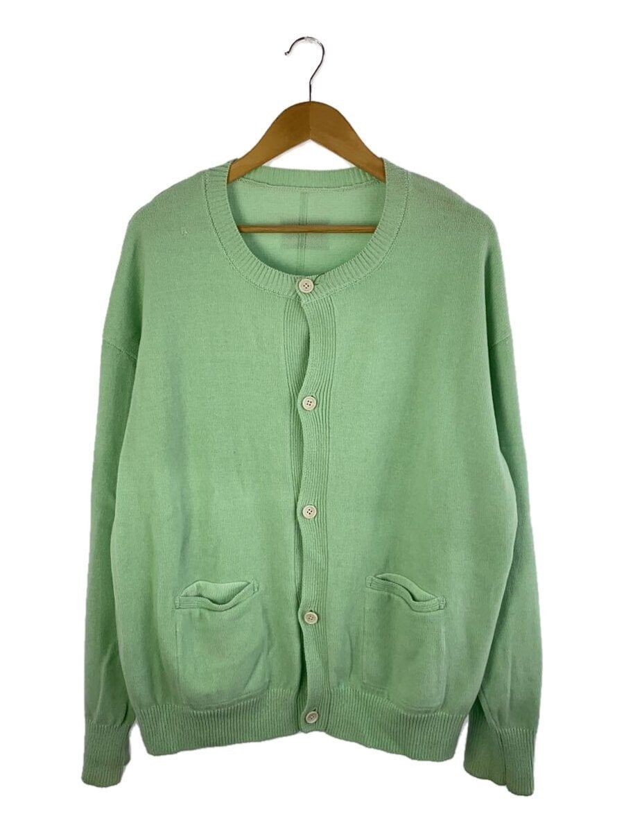 STEIN CARDIGAN 22SS MOLE YARN INSIDEOUT M COTTON Green ST STEIN CARDIGAN 22SS MOLE YARN INSIDEOUT M COTTON Green ST