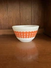 Pyrex 401 Orange Dot Bowl