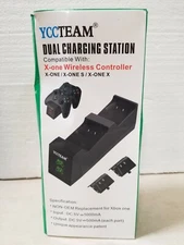 YCC Team Dual Charging Station Xbox One. Xbox One S, Xbox One X