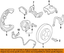 GM OEM 05-26 Acadia Front Suspension Brake Components-Rotor Bolt 11570339