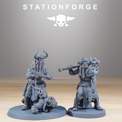 Traitor Kill Team x 10, Chaos Division, Corrupted Sectarians Cultist Squad 6 - Picture 2 of 7