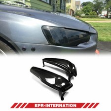 Carbon Fiber For MITSUBISHI EVO 10 OE Style Headlight Block out Panel (Pair)