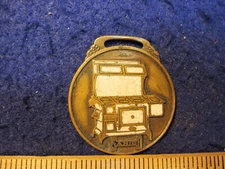 Sanico cast iron wood fired kitchen range  pocket watch fob
