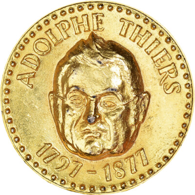 [#1150040] Frankreich, Medaille, Sammlung gesamt, Adolphe Thiers, Politik, 1970, vz(5