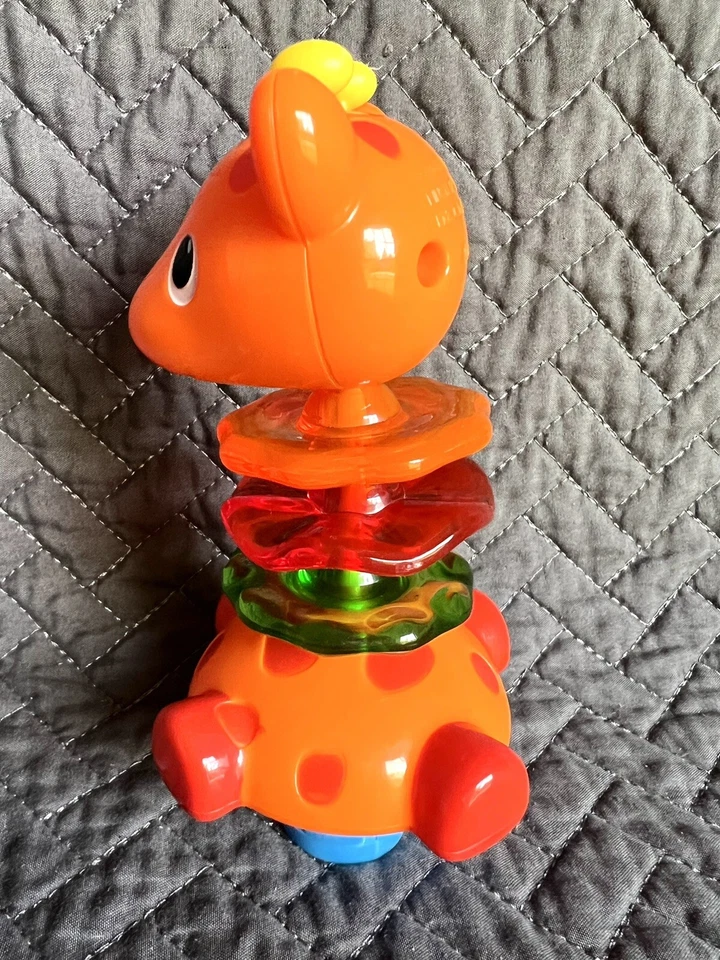 Baby Einstein Alrededor del Mundo Exersaucer Jirafa Anillos Juguete Repuesto Foto 3 de 4