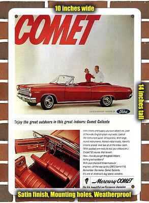 Metal Sign - 1966 Mercury Comet - 10x14 inches