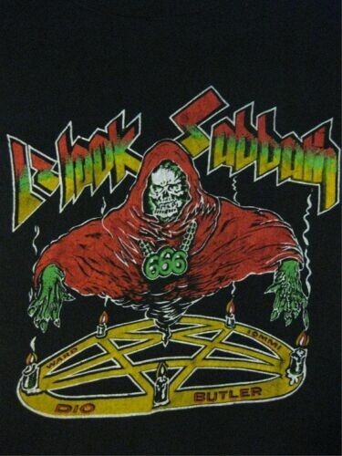 BLACK SABBATH Band Tour Band Black men S-234XL T-shirt AC432